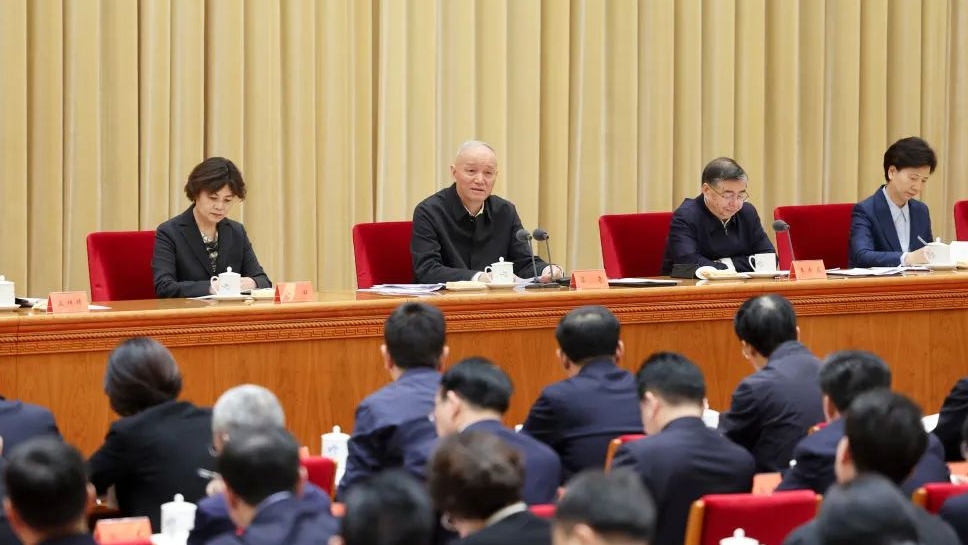 全國(guo)宣傳(chuan)部(bu)長(zhang)會議在(zai)京召開 蔡奇出席并講話(hua)