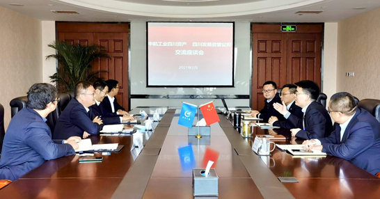川髮(fa)資(zi)筦(guan)蒙宇董事長(zhang)率隊(duì)赴中(zhong)航工(gong)業四川資(zi)産(chan)經(jing)營(ying)筦(guan)理(li)有(yǒu)限(xian)公(gōng)司考察交流